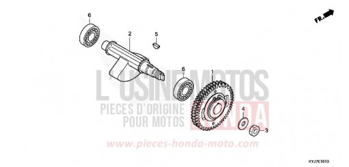 BALANCER SHAFT CBR250RAB de 2011